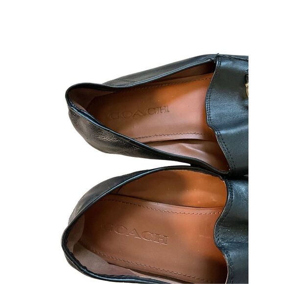 Coach Leather Haley Loafer in Black - Picture 11 of 14